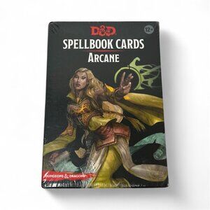 D&D Dungeons and Dragons Spellbook Cards Arcane